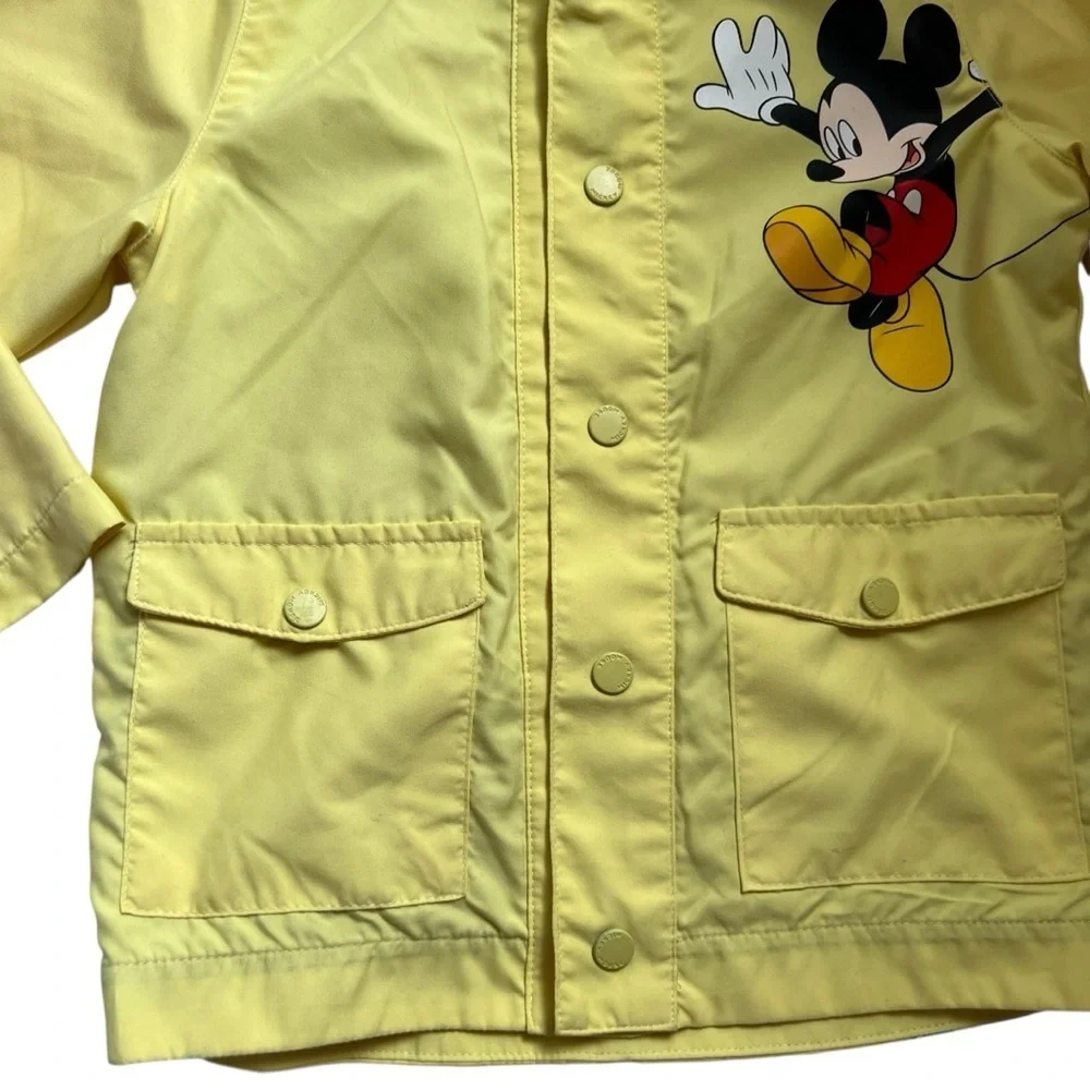 LC Waikiki | Kids Hooded Long Sleeve Mickey Mouse Raincoat- Size 4-5 years